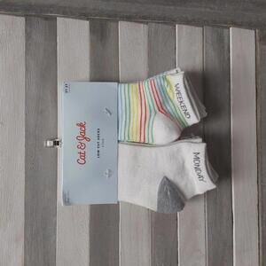 Toddler Striped Low Cut Socks | Cat & Jack | 2T-3T